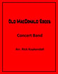 Old MacDonald Rocks Concert Band sheet music cover